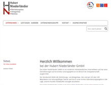 Tablet Screenshot of hn-rohrbau.de